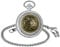 Unendlich U Fashion Retro Handaufzug Mechanische Taschenuhr Chinesisch Drache-Totem Weißes/Schwarzes Zifferblatt Hohle Skelett Kettenuhr Pullover Halskette Geschenkbox für Weihnachten Vatertag