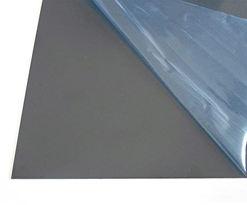 B&T Metall Aluminium Blechzuschnitt, 0,8 × 300 × 1000 mm, RAL 7016 | einseitig Anthrazitgrau beschichtet, einseitig Folie Rückseite Schutzlack