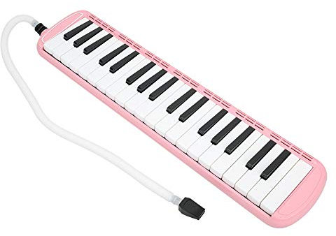 Melodica, Melodica 37 Key Kit Melodica Musikinstrument Geeignet f¨¹r Anf?nger oder Melodica Liebhaber(Rosa) melodicaMundharmonika