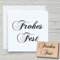 NEWSTAMPS Stempel Frohes Fest 01 Motivstempel aus Holz & Gummi zum Karten und Geschenke basteln, Holzstempel für Weihnachten, Weihnachtskarte, Advent, Scrapbook, Textilstempel, Deko, Freunde