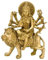 Durga auf Tiger Figur – Messing Maa Ashtabhuja Statue (21,6 cm H x 17,8 cm B)