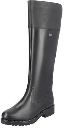 Remonte Damen R6581 Kniehohe Stiefel, Schwarz/Schwarz/Schwarz / 04, 41 EU