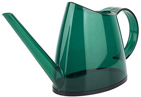 Regadera de Pico Largo de 1,2 L, Rociador de Maceta, Regadera Pequeña, Regadera Transparente de Color Caramelo para el Hogar, Bonsái, Flores de Jardín en Maceta (Verde)