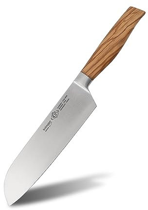 EIKASO Santokumesser 16cm Klingenlänge, geschmiedet, rostfrei Messer aus Molybdänstahl hergestellt in Solingen.