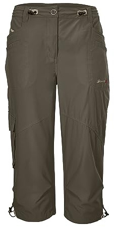G.I.G.A. DX Damen Caprihose GS 31 WMN PNTS, Schlamm, 34, 41732-000