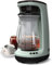 avigator Hot and Iced Coffee Maker 4-5 Cup for Grounds, Personal Single Serve Coffee Machine with Glass Pot for Home, Office and Travel, Green