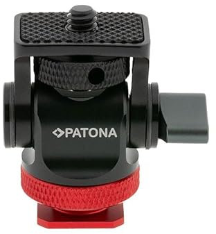 PATONA Supporto universale per monitor con piastra di montaggio rapido, adattatore per monitor, per microfono, monitor