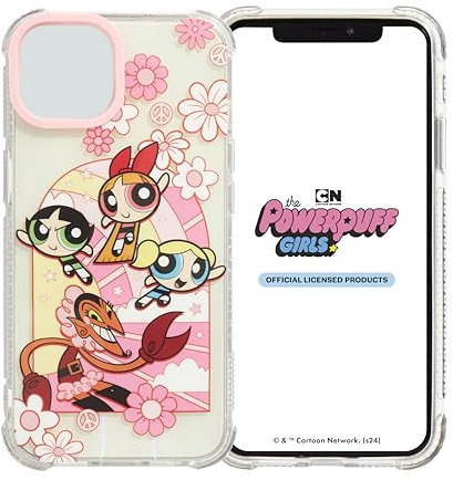 Skinnydip Powerpuff Girls - Case for iPhone 15 Pro Cover Stylish & Shockproof Cartoon Cover, Slim & Lightweight, Anti-Slip Cute Protective Case Gift for Girls Compatible with iPhone