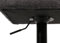 2er-Set Barhocker HWC-G87, Tresenhocker Barstuhl, höhenverstellbar drehbar, Stoff Chenille (465g/m²) FSC® - braun