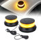 OPP ULITE Ambre lumière stroboscopique sur le toit 2 en 1,16 Mode clignotant, 45pcs Led, 15W DC 12-24V balise de danger Flash feux d’avertissement de sécurité pour les véhicules camions chasse-neige c