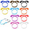 Gurfzcyuoo Glasses Straps for Kids, 10Pcs Silicone Eyewear Holder Strap Glasses Head Band Anti-slip Eyewear Retainer Elastic Sports Glasses Band, Soft And Durable