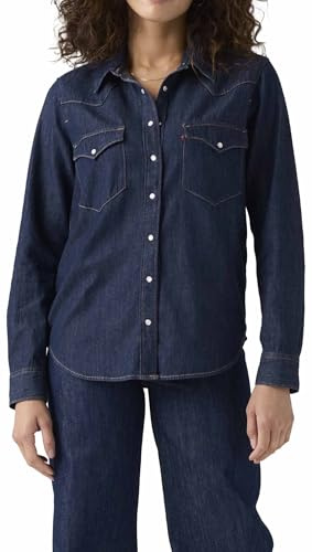 Levi's Damen The Ultimate Western Hemd mit Button-Down-Kragen