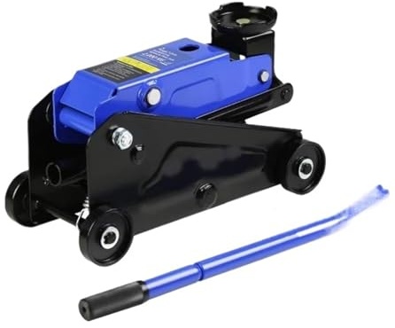 XFYESL hebebühne Auto 2-3T hydraulischer Bodenheber, Autoreifenwechsel, kleine Ladung, Geländewagen, SUV, Limousine, Autoheber wagenheber Auto(2T)