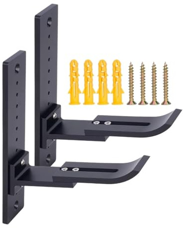 QOAKSDY RC Teile RC Für Modell Für Klettern Auto Fahrzeug Geländewagen Schrank Display Lagerung Rack Wand Aufhänger Geeignet 1/18 1/16 1/10 1/8 1/5 RC LKW(Black)