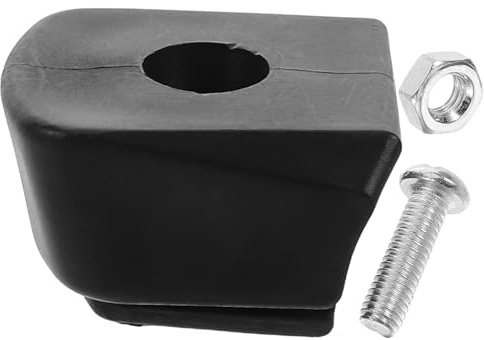 HYTROVE Topes de Freno para Patines en Línea Resistentes al Desgaste, Bloque de Freno de PU Negro Compatible Ruedas, Accesorio Práctico para Patinaje en Línea y Seguridad Mejorada