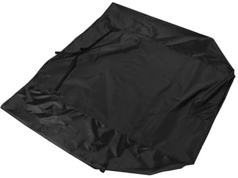 INOOMP Kaminabdeckung UV Beständige Oxford Gewebe Feuerstellenabdeckung für Gartenkamine Wetterfester Regenschutz für Holzöfen Außen
