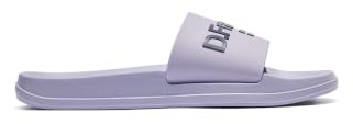 D.Franklin Chanclas de Mujer Estilo Pala Marea en Violeta - Sandalias deportivas planas cómodas para verano - Talla (37)
