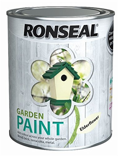 Ronseal Garden Paint 250ml Elderflower by garden paint