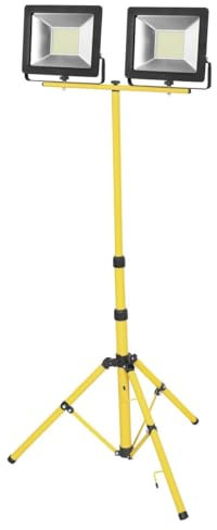 Foco Led Doble con Tripode Cable 5 M Luz Fria 100W,