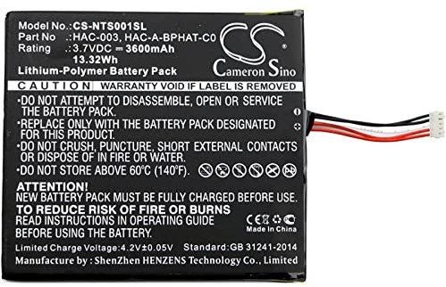 Batterie pour Nintendo Switch HAC-S-JP/EU-C0 3,7 V Li-Polymer