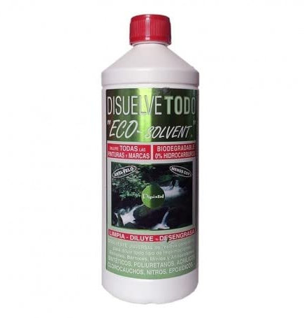 DIPISTOL - DISOLVENTE ECO SOLVENT DISUELVE TODO ½ LT