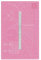 TEN-HIGH A2 Selbstheilende Schneidematte,Pink 2mm dick,Bastelunterlage 60cm x 45cm,mit Stahllineal