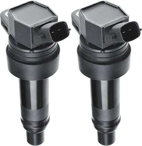 2x Zündspule Zündmodul für i30 GD i40 VF iX35 EL ELH LM Veloster FS Carens IV Cee'D JD Cerato Koup TD Soul AM Sportage QL QLE SL 1.6L Benzin 1.7L Diesel 2010-Heute 273012B100