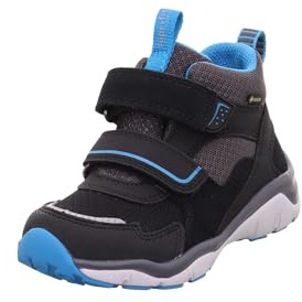 Superfit SPORT5 Sneaker, SCHWARZ/HELLBLAU 0020, 30 EU