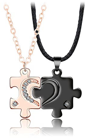 VGWON Geschenke für Frauen, Geschenke für Männer, Halskette Herren, Halskette Damen, Jahrestag Geschenk für Ihn/Sie, Herren/Damen Halskette, Valentinstag Geburtstag Geschenke für Freundinnen Freund