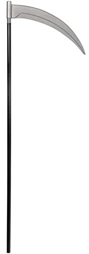 Amscan 9912957 - Halloween Grim Reaper Scythe Fancy Dress Prop - 1m