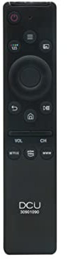 DCU TECNOLOGIC | Télécommande Samsung Smart LCD/LED | Télécommande TV à Distance | Compatible avec Smart LCD/LED Samsung | Bouton pour Netflix et Prime Video | Noir
