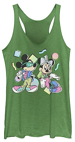 Disney Damen 80er Jahre Minnie Mickey Hemd, Envy, X-Klein