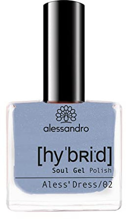 alessandro Hybrid Lack ALESS‘ IN WONDERLAND - ALESS' DRESS - In nur 3 Schritten - perfekte Nägel ohne LED -bis zu 10 Tagen halt! 8 ml