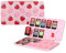 VGBUS 24-Slot Switch Game Case for Switch Game Cards and Micro SD Cards, Strawberry