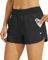 WILLIT Damen 3 Badeshorts Badehose Schwimmen Boardshorts mit Kurzliner Taschen Schnelltrockner UVA Schutz Schwarz M