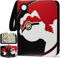 Sammelkartenbinder 4 Taschen für 440 TCG, MTG, Baseball, Fußball Spielsammelkarten Sammlung Organizer, Mini 3 Ring Halter Hülle, Hüllen Ordner, kleines Sportsammlerbuch Album Geschenk, 55 Seiten