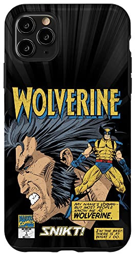 Marvel Comics Wolverine Classic Logan Case for iPhone 11 Pro Max