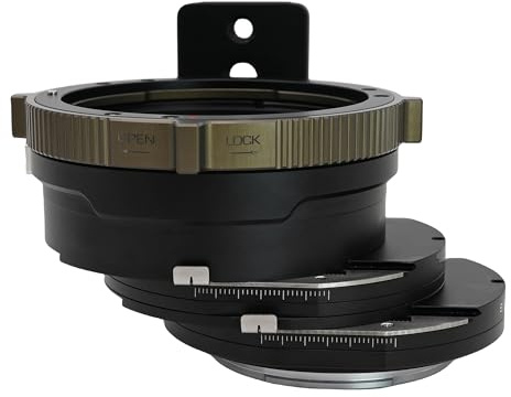 XPIMAG Double Shift Objektivadapterring, kompatibel mit Pentax 67 Objektiven für Fujifilm GFX Kameras
