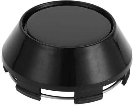 A ABSOPRO Universal Wheel Center Hub Cap Durable 69mm 2.72 Outside Diameter SUV Van Wheel Hubcap Rim Center Cover Truck Plastic Black