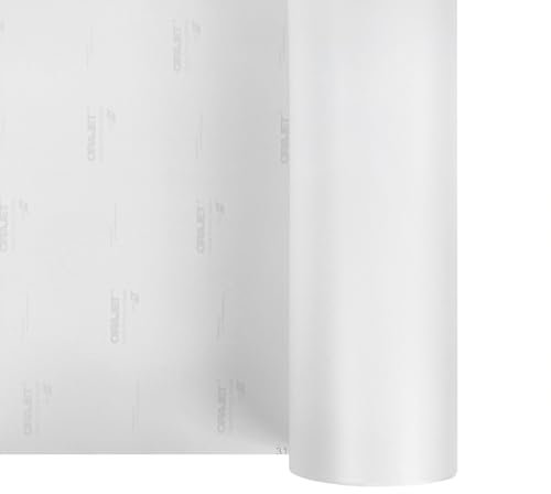 DecoMeister Vinilo Adhesivo Para Forrar Muebles Blanco Mate Papel Impermeable Autoadhesivo Para Encimera Cocina Lámina Lavable Decorativa Para Puerta Armario Mesa Pegatina En Rollo 76 x 200 cm