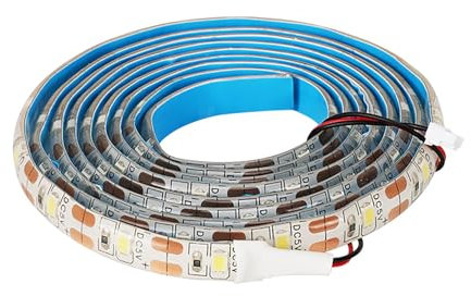 3D-Drucker-LED-Lichtstreifen-Kit für Bambu Lab P1P/P1S, mit 1,5 m Länge, 7 mm Breite und 75 LED-Perlen, einfach zu installierendes LED-Licht, 5-V-Lampe, flexibler Streifen, hohe Helligkeit,