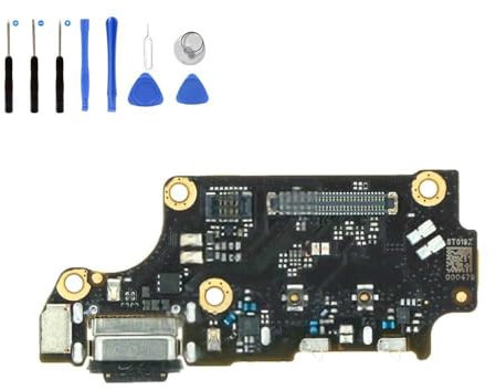 Eutoping Puerto de carga USB para Xiaomi Poco F2 Pro, conector de base, placa de carga, cable flexible, repuesto con herramienta