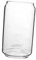 IMIKEYA Vaso de Vidrio Resistente al Calor para Bebidas Jarra de Agua Portátil de 500Ml Recipiente para Refrescos y para Uso Interior y Exterior Diseño Simple y Práctico