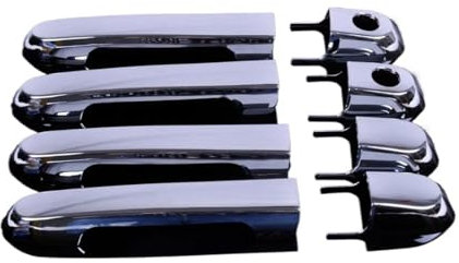 Vorderer Linker Außengriff Auto Außen Dekor Zubehör Chrom Türgriff Abdeckung Trim Für Hyundai Für Accent 2007 2008 2009 2010 2011