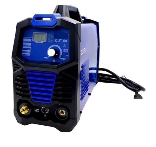 ZQJYMXY Saldatrice al Plasma ad Aria compressa, CUT50 110 220, Macchina for Il Taglio Industriale dei Metalli, Inverter ad Alta frequenza e Doppia Tensione, Ampio Display Digitale a LED