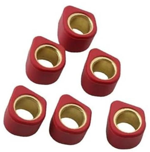 MKVAXR Poids de Rouleau de variateur de Course 16x13 mm, for modèles de Scooter 50cc 4T 4g 5,5g 6g 7g Masses de Galets de variateur pour Scooter(Black 16x13mm 7g)
