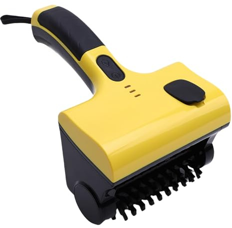 Brosse à Grill électrique 60W, Brosse Barbecue Électrique sans Fil, épurateur de Nettoyant à Gril Puissant Rechargeable sans Fil, avec Réservoir d'eau intégré pour Les Carreaux de Cuisine