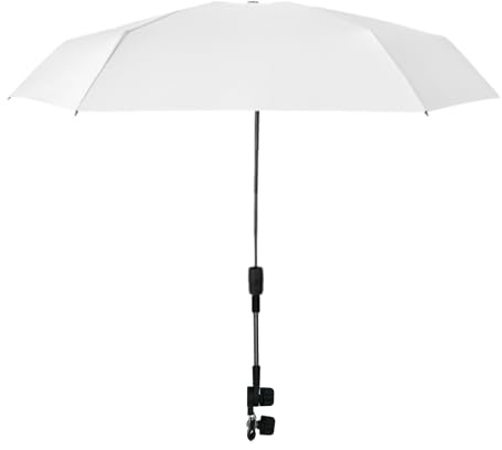 Vibhgtf Sonnenschirm für Kinderwagen – 360° verstellbarer Sonnenschirm