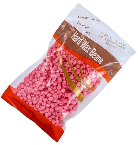 Wachsperlen | 100g Organische Haarentfernungsperlen | Wachsperlen Für Empfindliche Haut - Für Gesicht, Augenbrauen, Achseln, Intimbereich, Ellbogen, Beine, Achselhöhlen, Rücken