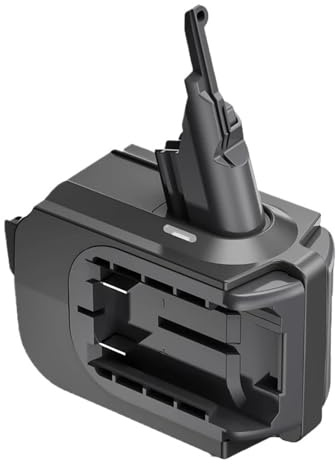 2-in-1-Batterieadapter, Kompatibel Mit Umgerüsteten 18/20-V-Batterien Von Makita, Kompatibel Mit Staubsaugern Der Dyson-Serie V7 Und V8